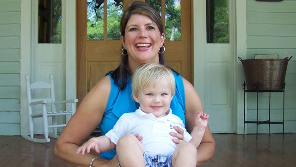 Julie Ellis with her son, Jamison. (contributed)
