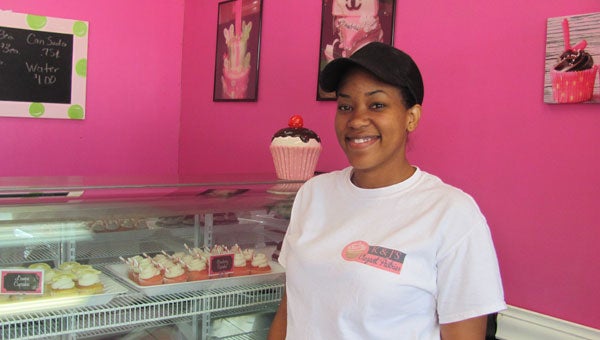 Krystal Bryant owns K&J Elegant Pastries in Alabaster, which has been open since June 1. (Contributed)