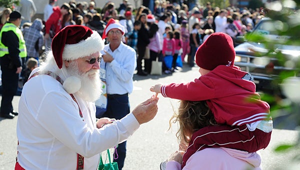 Alabaster's Christmas parade will begin at 10 a.m. on Saturday, Dec. 7 on U.S. 31. (File)