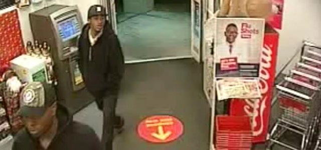 Two men are being sought by Hoover police in connection with a robbery at CVS pharmacy in Inverness Dec. 23. (Contributed)