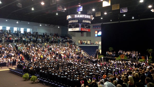 More than 360 seniors graduated from Spain Park High School during a ceremony at the Pete Hanna Center at Samford University May 21. (Reporter Photo/Cassandra Mickens)