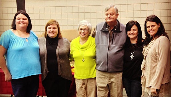 The Conn Family in 2013 during Ronny Conn's birthday celebration after being diagnosed with cancer: Daughters Beth Horton, Ali Payne, parents Sara and Ronny Conn, daughters Angie Nash and Michele Gay. (Contributed)