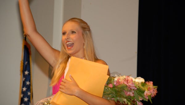 Brooklyn Holt was named the 2015 Distinguished Young Woman of Shelby County in a July 26 competition. (Contributed)