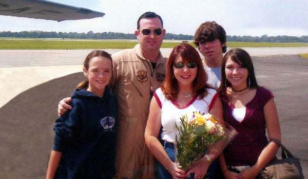 Ken Bailey with his wife, Cynthia Jett Bailey, and children. (Contributed)