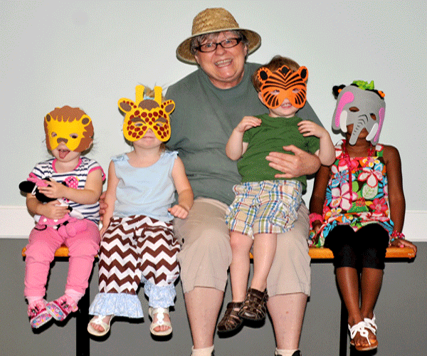 Jenny Bunton has gone on safari with the jungle animals at the Jane Holmes Public Library. Let your wee ones enjoy Story Time with Ms. Jenny every Tuesday and Thursday at 11 a.m. (Contributed)