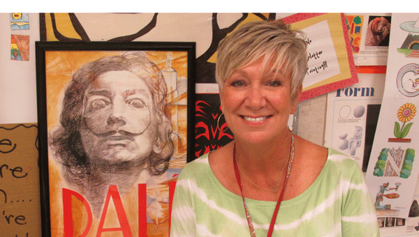 Gaile Reese Randall has been the art teacher at Thompson Intermediate School for more than 15 years. (Contributed)