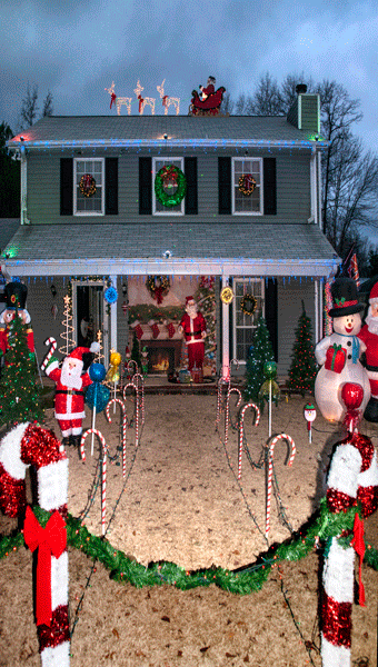 Everyone loves the lights and decorations of the season, no matter their age. One of the Helena homes nominated for spreading cheer is this one at 1941 Riva Ridge Road. Also in the "wow" category were 545 Fieldstone Drive and 474 Old Cahaba Way.