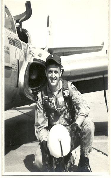 Col. (Ret) Gene Quick, a fighter pilot during Vietnam War, was awarded the Distinguished Flying Cross and The Air Medal for his service. (Contributed)