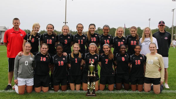 The Thompson Lady Warriors defeated Chelsea on March 21 in the finals of the Metro Tournament in double overtime by a final score of 2-1. The Lady Warriors clinched their second-consecutive Metro Tournament championship with the win. (Contributed)