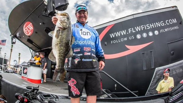 Shelby County's own Barry Wilson competes on the FLW Tour, the largest professional fishing circuit in the nation. (Contributed)