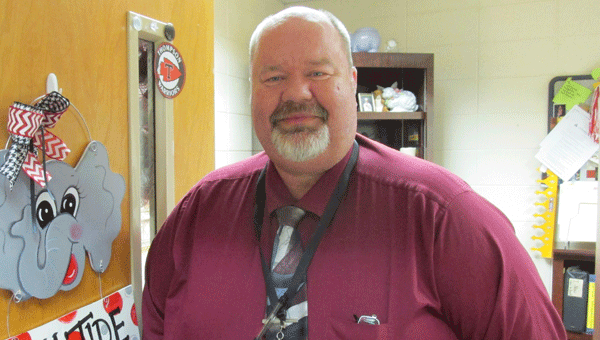 Thompson Middle School teacher Chris Hollingsworth has served in education for 18 years. (Contributed)