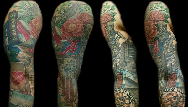 Grangers tattoos keeps hometown everywhere he goes