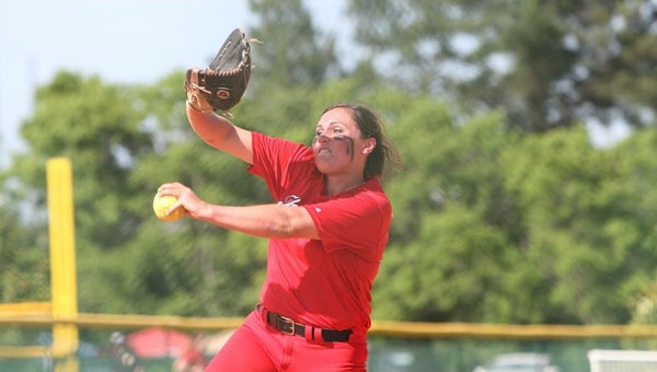 Thompson senior Haley Crumpton is the softball Player of the Year in Shelby County. Crumpton threw 295 innings her senior season, struck out 432 batters and amassed a 32-14 record while maintaining an ERA of 0.90. She also hit .424 from the plate in 2015. (Contributed)