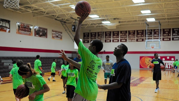 Bobby Madison, pictured here at his camp in 2013, will host his sixth annual basketball camp running from June 29-July 2. (File)