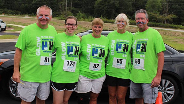 Pictured are participants from last year’s Glow Run, Walk or Crawl 5K. This year’s race will be on Saturday, Aug. 22 at 7 p.m. at Helena High School. (Contributed)