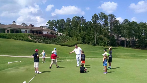 The Inverness Country Club has hosted PGA junior golf league tournaments at its course this summer as a part of its junior golf outreach, which also includes camps for kids ages 6-16. (Contributed)