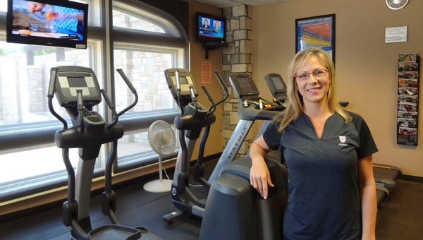 Christy Thompson, fitness director at Greystone Golf and Country Club, will continue to oversee daily activities in the club's new fitness facility, which is set to open in mid- to late September. (Reporter Photo/Emily Sparacino)