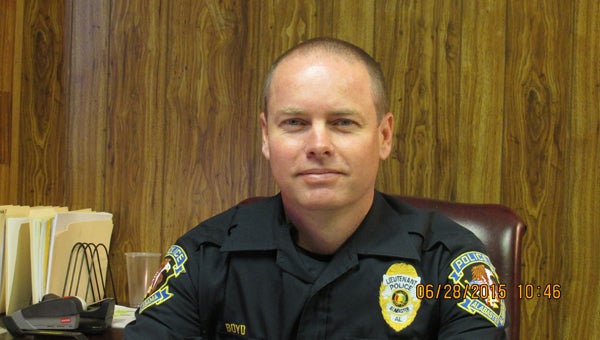 Jason Boyd has been with the Alabater Police Department since 1996. (Contributed)