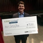 Cole Kinchler, a 2012 graduate of Oak Mountain High School and a current senior at Auburn University, is the Chief Operating Officer for a startup company called SimplyProse, which was awarded $40,000 in seed grant funding as one of four winners of the Alabama Launchpad competition. (Contributed)