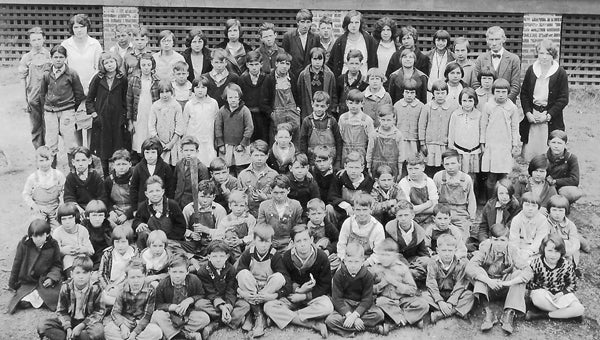 Pictured are Wilton School students in the 1930s. (Contributed/Shelby County Museum and Archives)