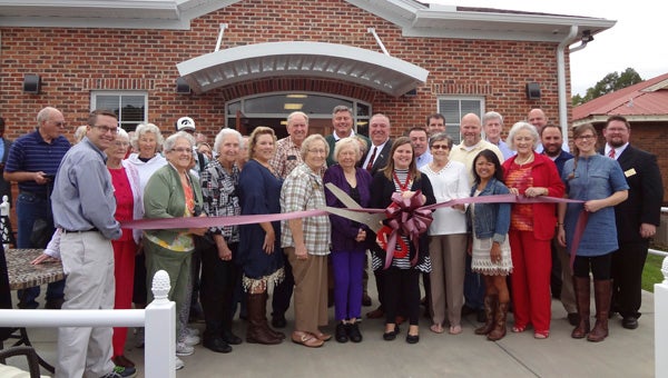 A grand opening celebration and ribbon cutting ceremony were held at the new Columbiana Senior Center on Oct. 2. (Reporter Photo/Emily Sparacino) 