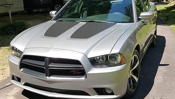 Tyler Parsons' Dodge Charger, pictured, was stolen in a Nov. 9 robbery and later totaled in a police chase in Ensley. (Contributed)