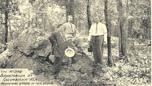 Mt. Dixie in Columbiana (never came into existence). (Contributed/Shelby County Museum and Archives)
