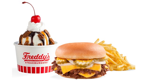 Freddy's serves all-American food and fresh churned, frozen custard. (Contributed)