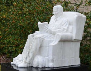 Browne completed a four-part sculpture for the B.B. Comer Memorial Library in Sylacauga. The piece is called "Once Upon a Time" and is dedicated to former Sylacauga Mayor Curtis Liles Jr. The four sculptures depict a grandfather reading to his grandson and granddaughter, as well as an empty cushion - a symbol that there is always room for one more listener at story time. 