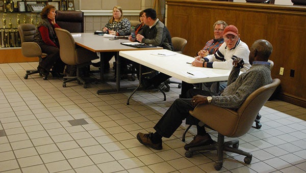 City leaders gathered at Helena City Hall on Thursday, Dec. 3 to discuss results of a recent survey to help update Helena’s long-range comprehensive plan. (Reporter Photo/Graham Brooks)