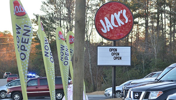 Hundreds of Helena residents came to check out the new Jack’s restaurant at the grand opening celebration on Friday, Dec. 4. (Reporter Photo/Graham Brooks)