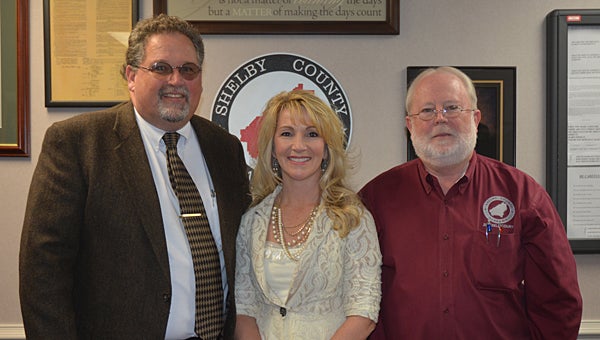 From left, Shelby County Juvenile Court Judge Jim Kramer, current Chief Probation Officer John Miller and LeAnn Rigney, incoming chief probation officer for Shelby County Juvenile Court. (Reporter Photo/Emily Sparacino)