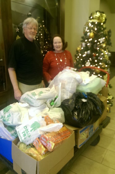 For years, the David Lindsay Chapter of the Daughters of the American Revolution has provided Christmas gifts to the military either deployed overseas or at home. (Contributed)