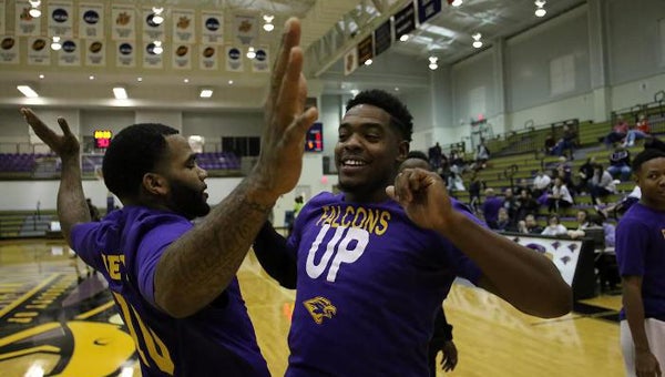 After beating Georgia Southwestern on Jan. 2, the Montevallo Falcons advanced to 3-0 in the Peach Belt Conference. (Contributed)