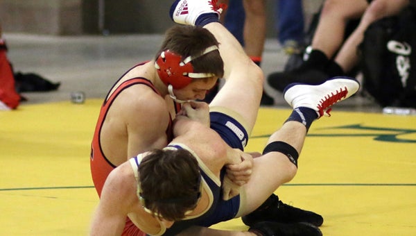 Thompson's Dominic Latona finished seventh in the 126-pound division of the Kaukauna Cheesehead Invitational in Kaukauna, Wisc. The tournament was the first of the season for Thompson after the program had its restrictive probation lifted on Jan. 4. (File)