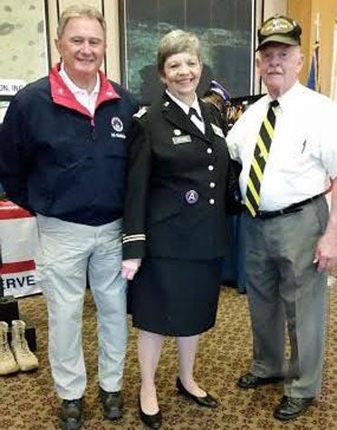 Blue Star Salute Foundation, Inc. members and Governor's Alabama Veterans of the Year Award recipients: Mel Shinholster (2014); Lt. Col. Ginger Branson, U.S. Army retired (2015) and Lt. Col. Glenn Nivens, U.S. Army retired (2013). (Contributed)