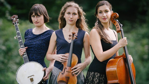 Harpeth Rising, a three-person folk trio from Louisville, Ky., will perform at the Shelby County Arts Council's Black Box Theatre on Feb. 12. (Contributed)