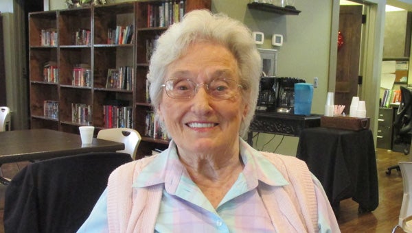 Adle Kilpatrick, better known as "Tiny," loves meeting people and attends the Alabaster Senior Center each week to participate in group activities. (Contributed)