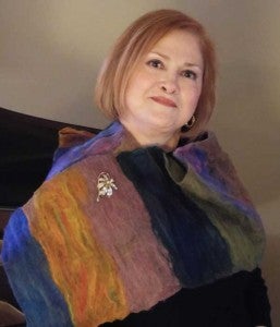 Nedia Rooker started learning the felting process in 2011.