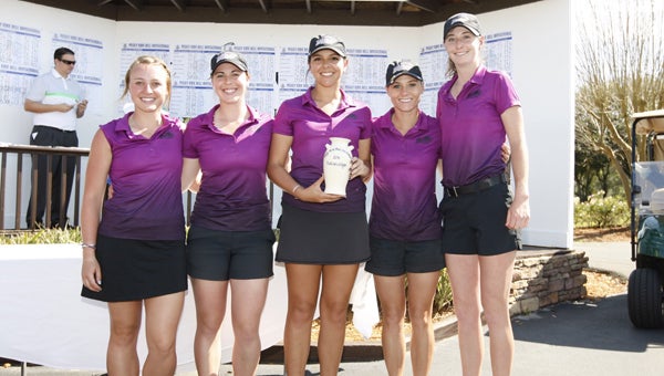 The University of Montevallo women's golf team is currently ranked fourth in the nation amongst Division II programs, the highest ranking in program history. (Contributed)