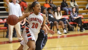 Jordan Lenoir of Thompson averaged 14.1 points, 6.9 rebounds, 1.5 assists and 1.8 steals per game in her senior year for the Lady Warriors. (File)