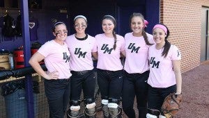 The team had a "Strike Out Cancer" game against Birmingham-Southern where they wore pink. 