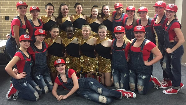 The Pelham High School Pantherettes and Riverchase Middle School Golden Girls dance teams win awards at several competitions. (Contributed)  