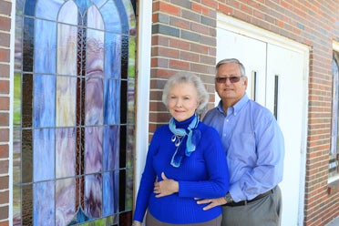 Earl and June Niven are longtime members at Liberty Baptist Church, where Earl serves as a deacon and treasurer, and June plays the organ. (For the Reporter/Dawn Harrison)
