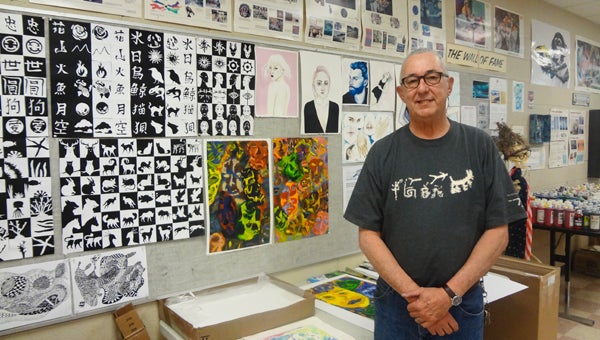 Chelsea High School art instructor Max Newton is one of 40 art teaching professionals across the U.S. to be selected to attend the Robert Rauschenberg Foundation and the Lab School of Washington's Power of Art Conference 2016 in Washington, D.C., in April. (Reporter Photo/Emily Sparacino)