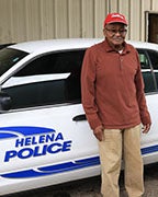 McCall was the first black police officer hired in the Helena Police Department in 1972. (For the Reporter/Dawn Harrison)