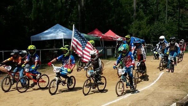 Established in 1979, the Oak Mountain BMX Track continues to provide people of all ages a place to ride and race. (Contributed)
