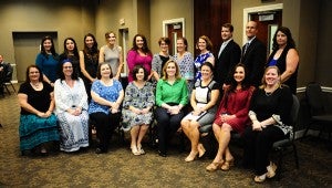 The chamber recognized 22 teachers as nominees for Secondary Educator of the Year, and Dawn Cabrera, of Montevallo High School, was named the winner. 