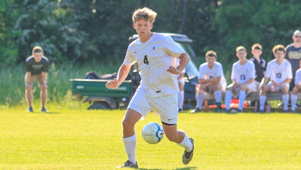 William Moore and the Westminster School at Oak Mountain Knights lost to Bayside Academy in a shootout in the 1A-3A Final Four on May 12. (Contributed)