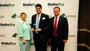 Pelham Eye Care was awarded Small Business of the Year for companies with more than 21 employees. 
